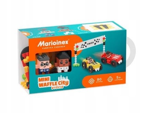 Klocki Waffle mini - Wyścig 80 elementów 5903033903193