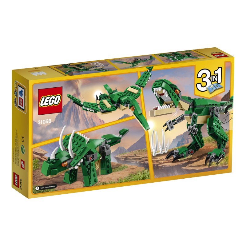 LEGO Creator - Potężne dinozaury 3w1 31058 5702015867535 Balony Bielan