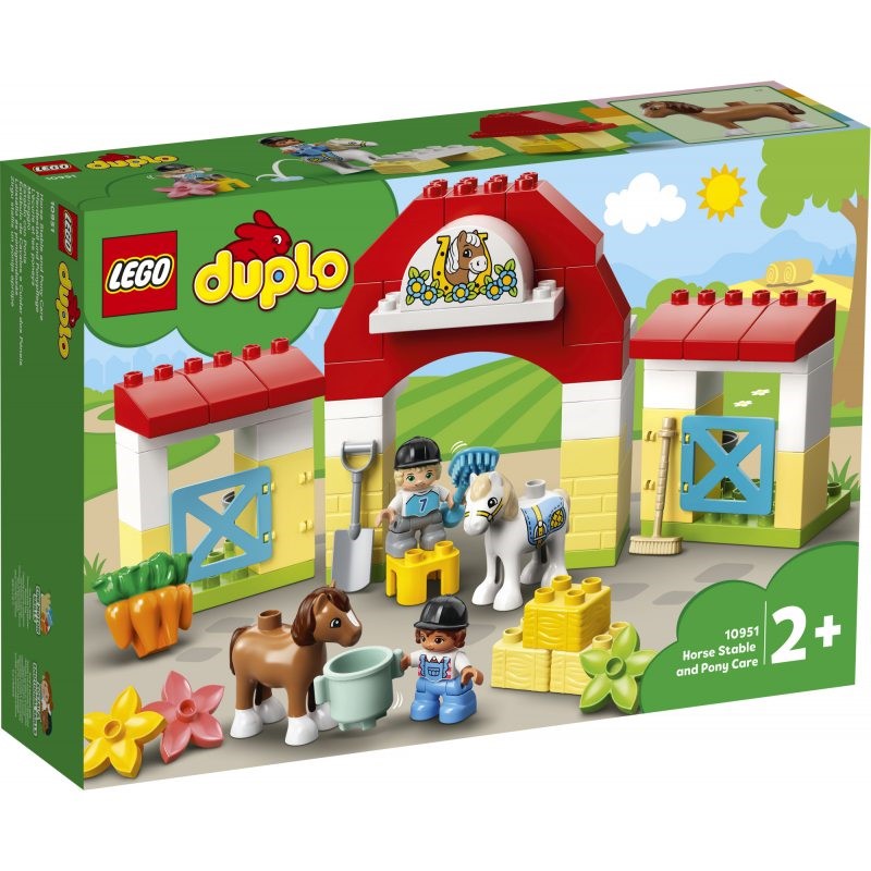 LEGO DUPLO - Stadnina i kucyki 10951  5702016889482 Balony Bielany Hobby Art