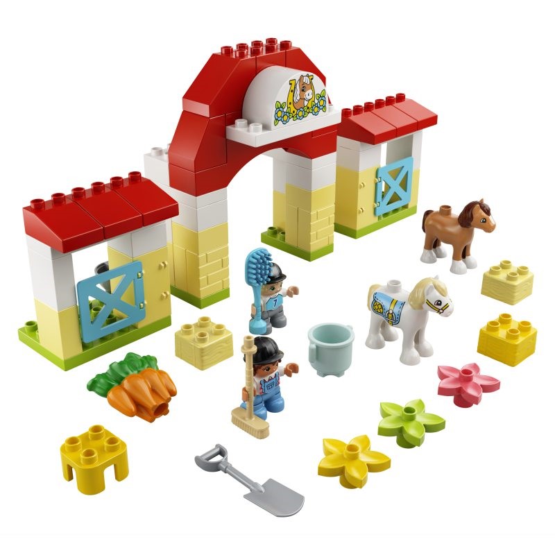 LEGO DUPLO - Stadnina i kucyki 10951  5702016889482 Balony Bielany Hobby Art