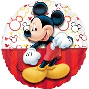 Balon foliowy Myszka Mickey 17cali 43cm 026635306454 Balony Bielany Hobby Art