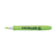 Marker brushpen Artline decorite, zieleń jasna pędzelek końcówka 4549441010729