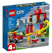 LEGO City 60375 Remiza strażacka i wóz strażacki 5702017416359