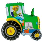 Balon Grabo 21'' Traktor zielony Luz 8057680302223 Balony Bielany Hobby Art