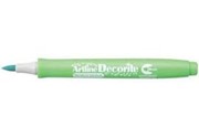Marker brushpen Artline decorite, zieleń metalic pędzelek końcówka 4549441010941