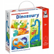 Puzzle Kapitan Nauka Dinozaury 13 elementów 5904905917003