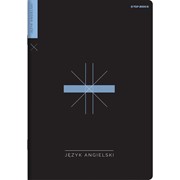 Zeszyt DO ANGIELSKIEGO, A5 60k, TOP-2000, kratka z marginesem, przydatne ściągi 5904017428701