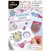 Kidea Naklejki haft diamentowy wyklejanie po numerach Magiczny Świat 5901130098149