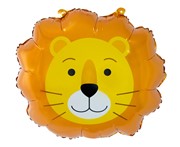 Balon foliowy Lew, 43 x 38 cm (głowa) 5902973184105 Balony Bielany Hobby Art