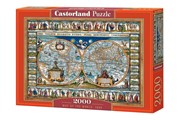 Puzzle 2000 el. Mapa Świata Castorland  5904438200733 Warszawa hobby art