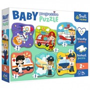 TREFL BABY PUZZLE ZAWODY I POJAZDY PROGRESYWNE 5900511440010