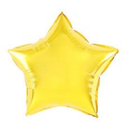 Balon foliowy Gwiazda złoty 18cali 5904610108390 Balony Bemowo Hobby Art
