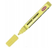 Marker Kredowy Żółty pastelowy 4,5mm Toma 5901133292735