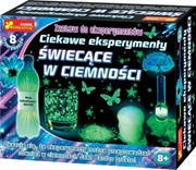 CIEKAWE EKSPERYMENTY ŚWIECĄCE W CIEMNOŚCI RANOK 4823076123970 Warszawa hobby art