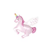 Foliowy balon jednorożca/ różowy 8435102336047 Balony Bielany Hobby Art