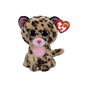 Beanie Boos Livvie - Leopard brązowo-różowy 15cm Ty 008421363674
