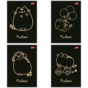 Zeszyt A5 Pusheen Gold mix kratka 60 kartek 5903235675232