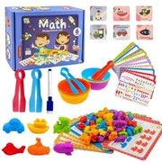 Zestaw edukacyjny nauka kolorów liczenia Maksik 6920179388607 hobby art