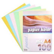 Papier XERO A4/100ark 80g KRESKA pastelowe kolory 5905824900411 Hobby Art Warszawa