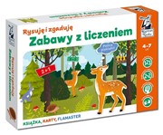 Kapitan Nauka. Zabawy z liczeniem Rysuję i zgaduję 9788366949485