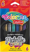 Markery metalizowane 6 kolorów Colorino