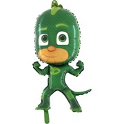 Balon foliowy Pj Masks Pidżamersi Gekko 95cm 8057680306757 Balony Bielany Hobby Art