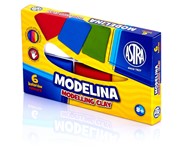 Modelina standard ASTRA 6 kolorów lepienie modelowanie hobby art Warszawa Hobby Art