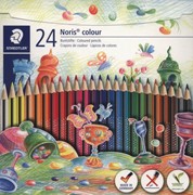 Staedtler Kredki trójkątne Noris Colour 24 kolorów 4007817037225