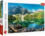 Trefl - Puzzle Jezioro Morskie Oko, Tatry, Polska 1500 elem 5900511261677 Warszawa hobby art