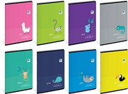 Zeszyt A5 32 kartki trzy-linia kolorowa INTERDRUK B&B Kids Tropic 90g/m2 5902277261267