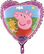 Balon foliowy PEPPA PIG 17" z helem Warszawa Balony Bielany Hobby Art