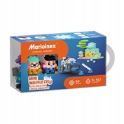 Mini Waffle Marioinex Auto policyjne i sklep jubilerski 80 el. 5903033905913