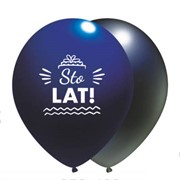 Balony lateksowe urodzinowe Sto Lat, 30cm, 10 szt. 3028350918353 balony bielany