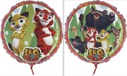 Balon foliowy Leo Tygrys Leo&Tig 46 cm  8057680308423 Balony Bielany Hobby Art