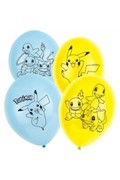 6 BALONÓW LATEKSOWYCH POKÉMON 192937060469 Balony Bielany Hobby Art