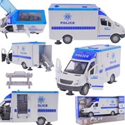 Ciężarówka Karetka Policyjna Policja Nosze Otwierane Drzwi Dźwięk Światło 6920179166137