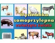 WYCINANKA SAMOPRZYLEPNA PAPIER A4 ZWIERZĘTA ŚWIATA 5906609059409 Hobby Art Warszawa