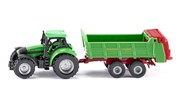 Siku Traktor z rozrzutnikiem obornika 1673 4006874016730