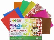 Happy Color blok wycinanka samoprzylepna a4, 8 ark 5902979004681 Hobby Art Warszawa