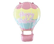 Godan Balon foliowy Balon Happy Birthday 40x60cm 5906639413493 Balony Bielany Hobby Art