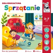 Kapitan Nauka. Sprzątanie. Gra edukacyjna 5903699821336 Hobby Art Warszawa