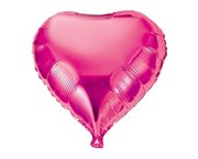 Balon foliowy   SERCE RÓŻÓWY 18" 6665574602513 z helem Warszawa Balony Bielany Hobby Art 5904610107478