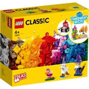 LEGO Classic - Kreatywne przezroczyste klocki 11013 5702016888720