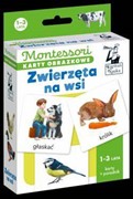 Montessori. Karty obrazkowe Zwierzęta na wsi (1-3 lata). Kapitan Nauka Katarzyna Dołhun 9788367219679