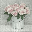 Serwetka VINTAGE 33x33 nr 6 bukiet róż