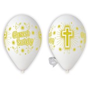 BALONY PREMIUM CHRZEST 12" 5SZT 8021886321791 balony bielany Warszawa hobby art 