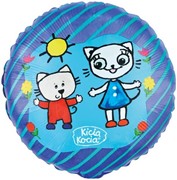Balon Foliowy KICIA KOCIA Kocia i Nunuś 45cm  5906639411574 Balony Bielany Hobby Art