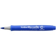Marker brushpen Artline decorite, niebieski pędzelek końcówka 4549441010620