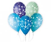 Balony Podwodny świat, 13"/ 5 szt. 8021886343076 balony bielany