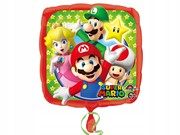 Balon foliowy SUPER MARIO ! HEL! 0026635320085 Balony Bielany Hobby Art